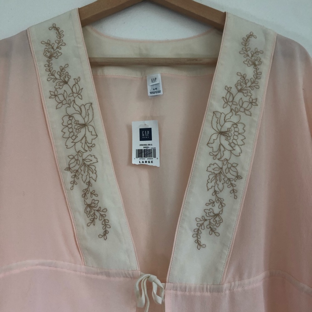 NWT Gap Silk Open Front Top - Picture 4 of 5